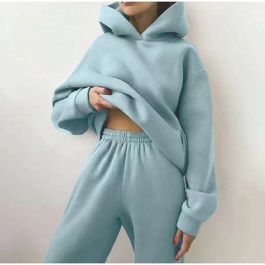 two piece comfy tracksuit