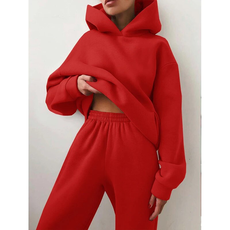 two piece comfy tracksuit