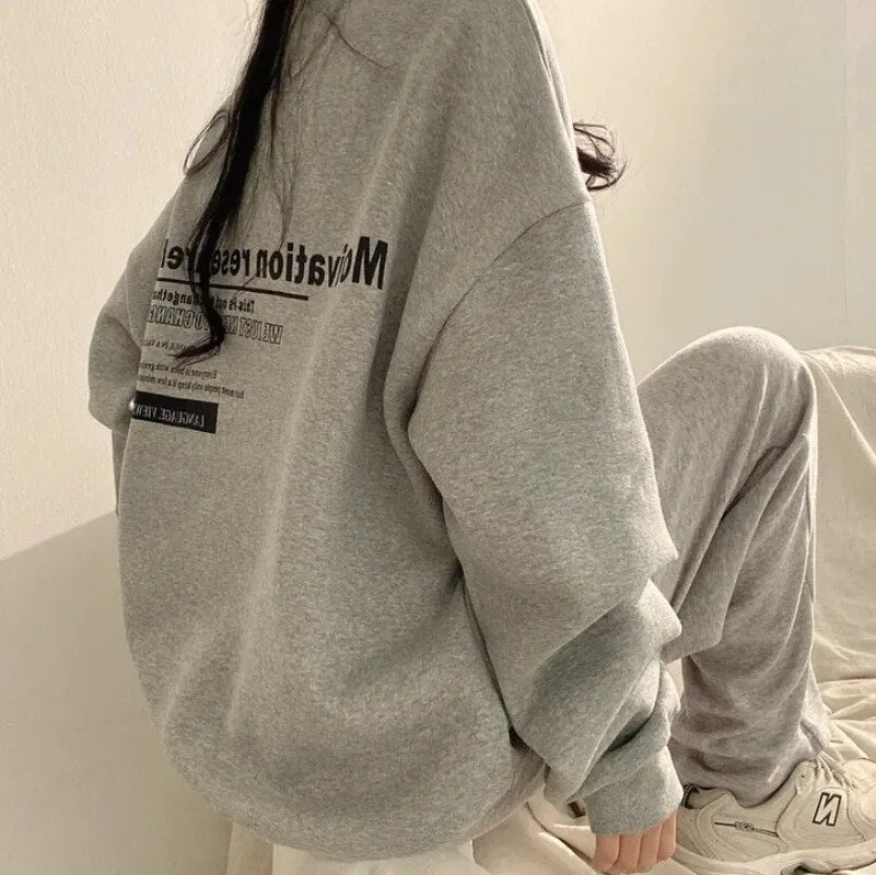 oversized sweatshirt