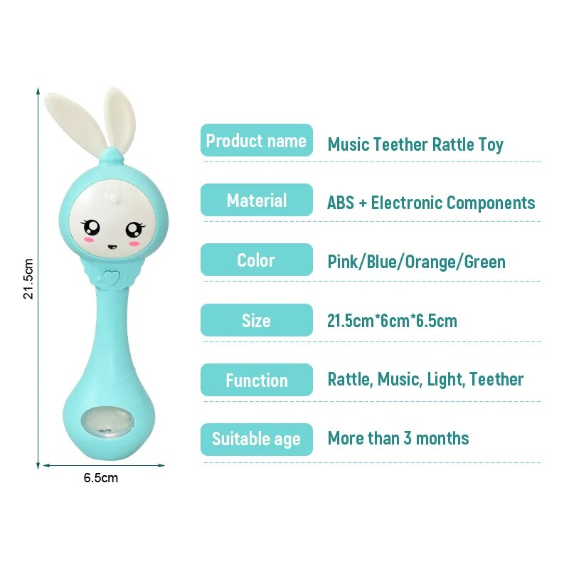 music teething toy