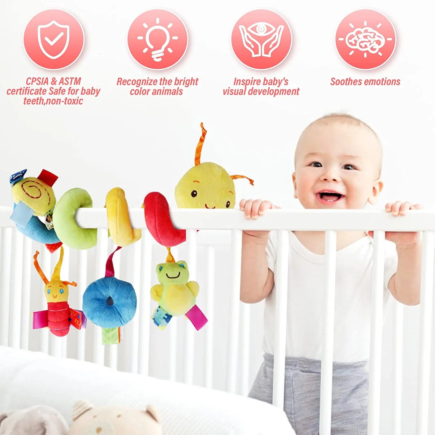 hanging car seat toys