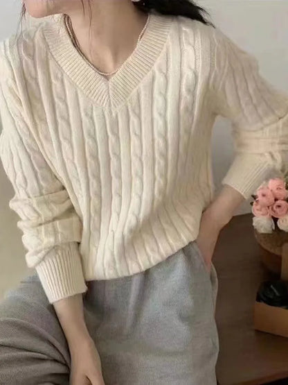 v-neck sweater